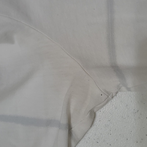 Soma White & Blue Striped Peruvian Pima Cotton Blouse size Medium - Picture 6 of 6